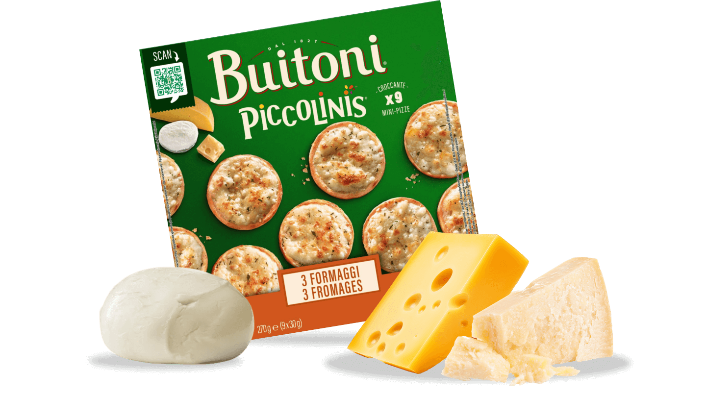 Piccolinis 3 Quesos de BUITONI