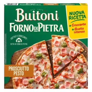 BUITONI FORNO DI PIETRA PROSCIUTTO E PESTO