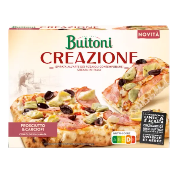 BUITONI PIZZA CREAZIONE PROSCIUTTO E CARCIOFI