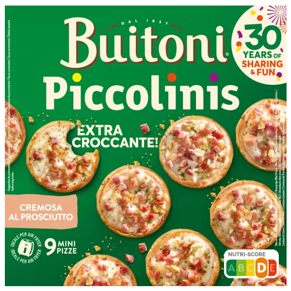 BUITONI PICCOLINIS CREMOSA AL PROSCIUTTO