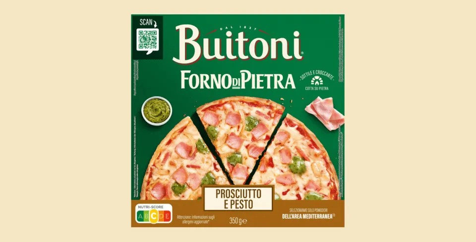 BUITONI FORNO DI PIETRA PROSCIUTTO E PESTO