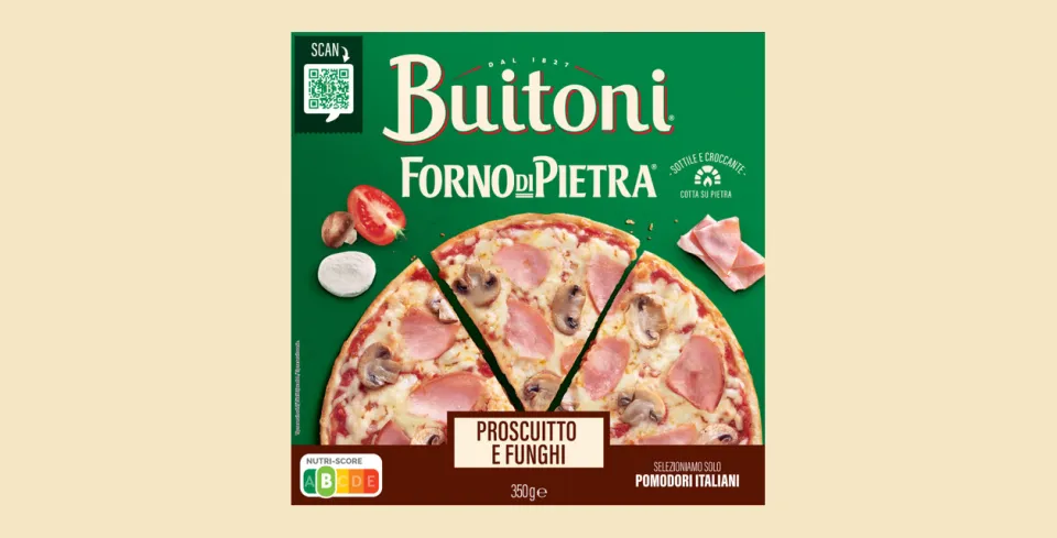 FORNO DI PIETRA PROSCIUTTO E FUNGHI