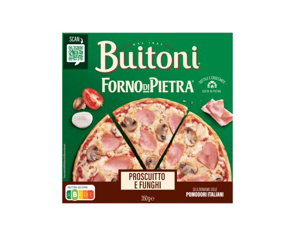 Buitoni Forno di Pietra Prosciutto e Funghi