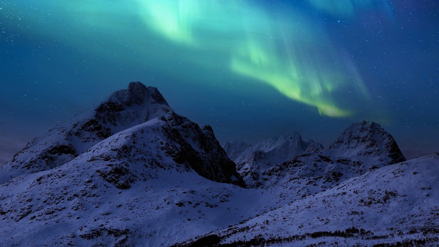 image northern lights