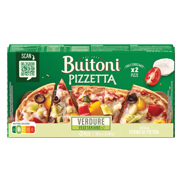 BUITONI PIZZETTA VERDURE