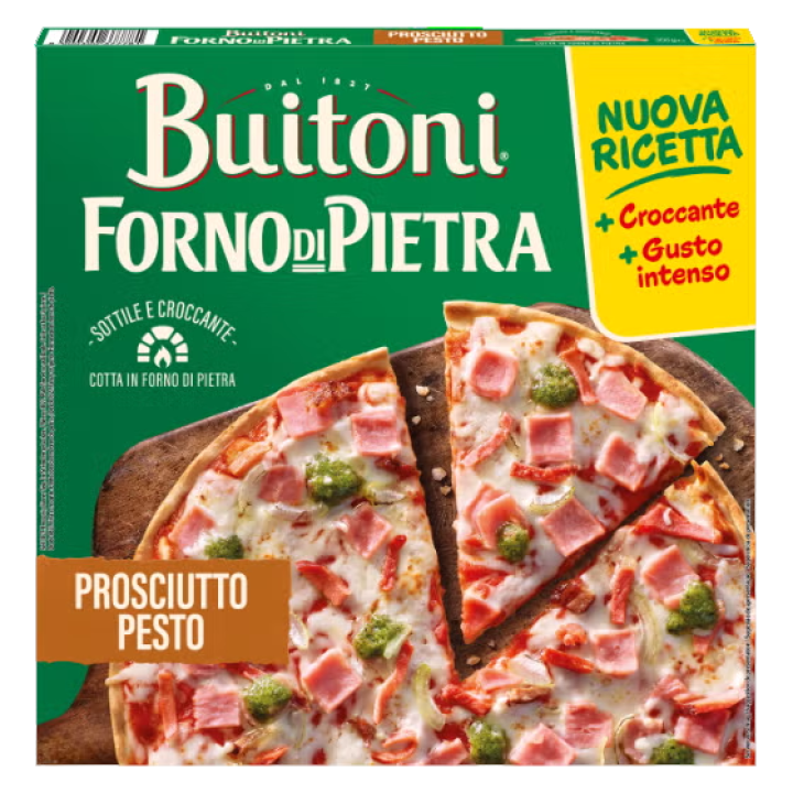 BUITONI FORNO DI PIETRA PROSCIUTTO E PESTO