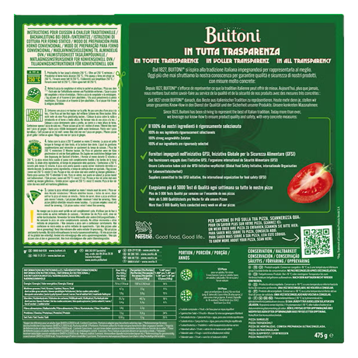 BUITONI BELLA NAPOLI VERDURE