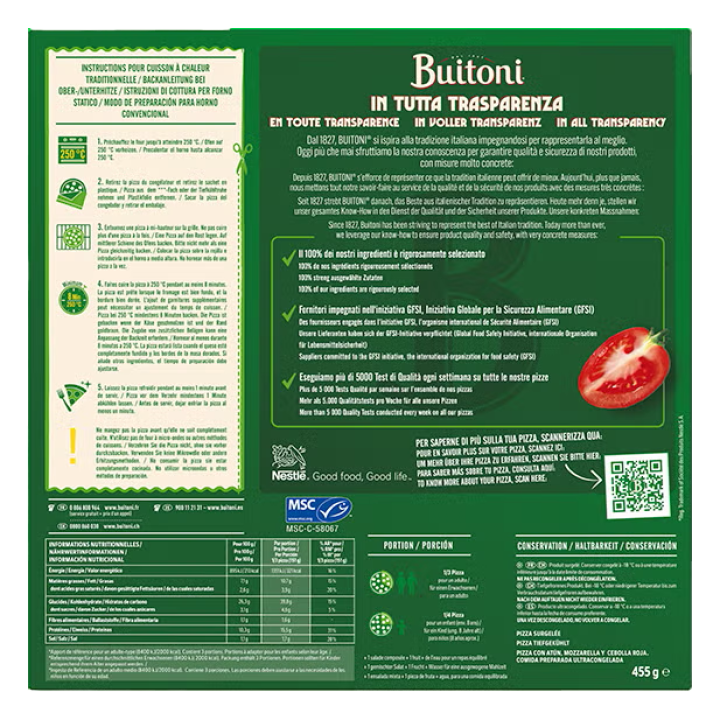 BUITONI BELLA NAPOLI TONNO