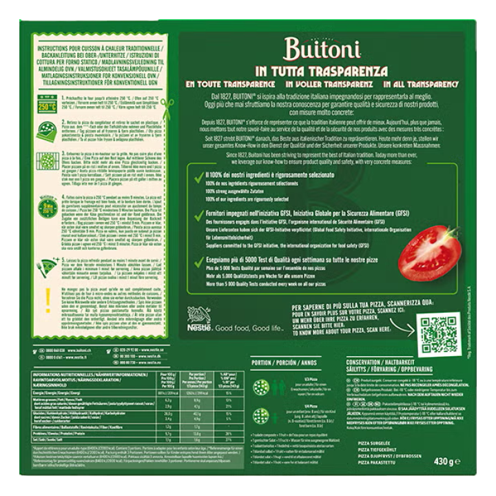 BUITONI BELLA NAPOLI DIAVOLA
