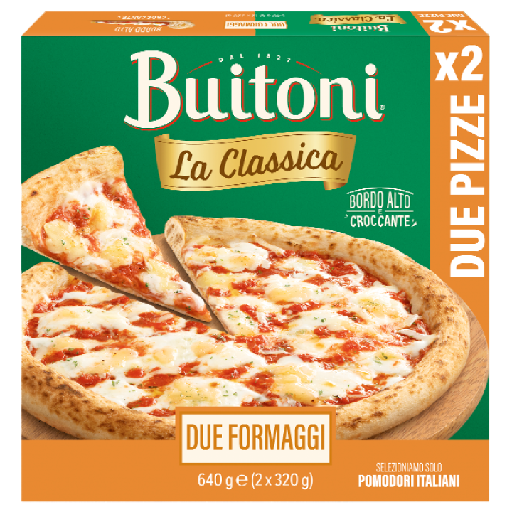 BUITONI PIZZA LA CLASSICA DUE FORMAGGI