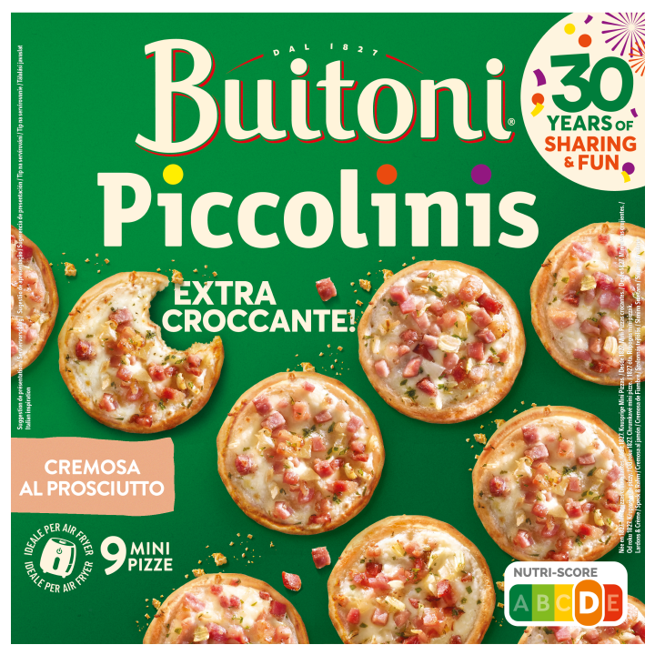 BUITONI PICCOLINIS CREMOSA AL PROSCIUTTO