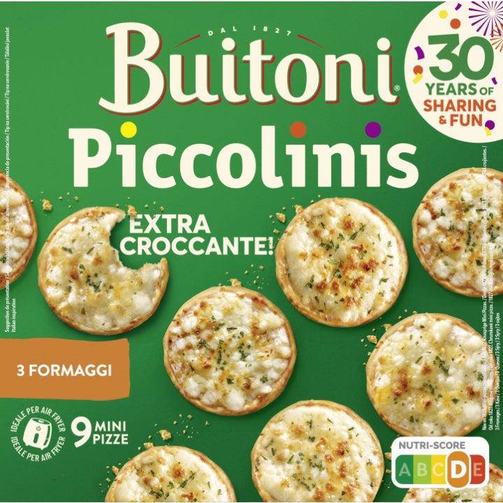 BUITONI  PICCOLINIS 3 FROMAGES