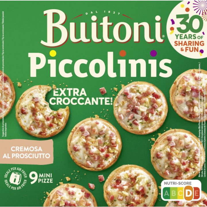 BUITONI PICCOLINIS LARDONS & CRÈME
