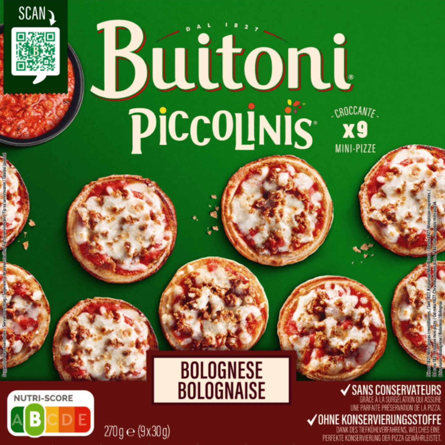 PICCOLINIS BOLOGNAISE