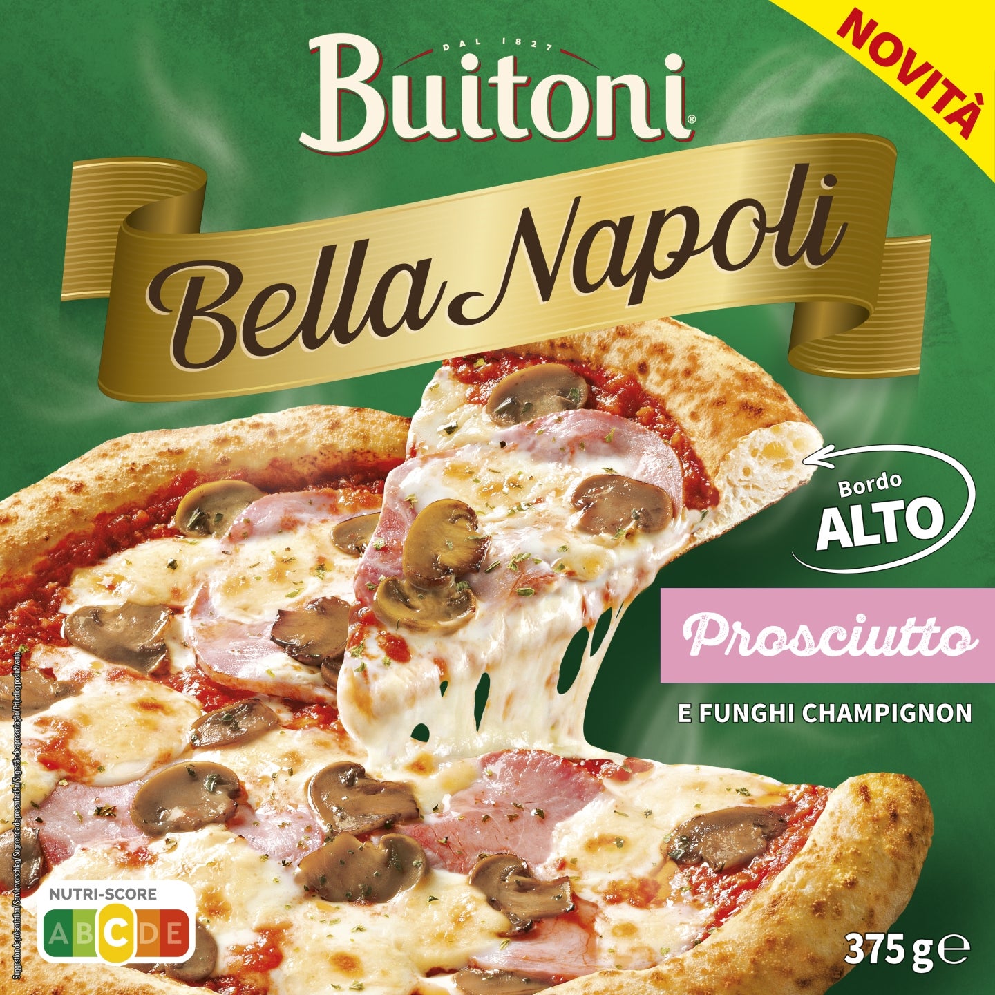 BELLA NAPOLI PROSCIUTTO & FUNGHI