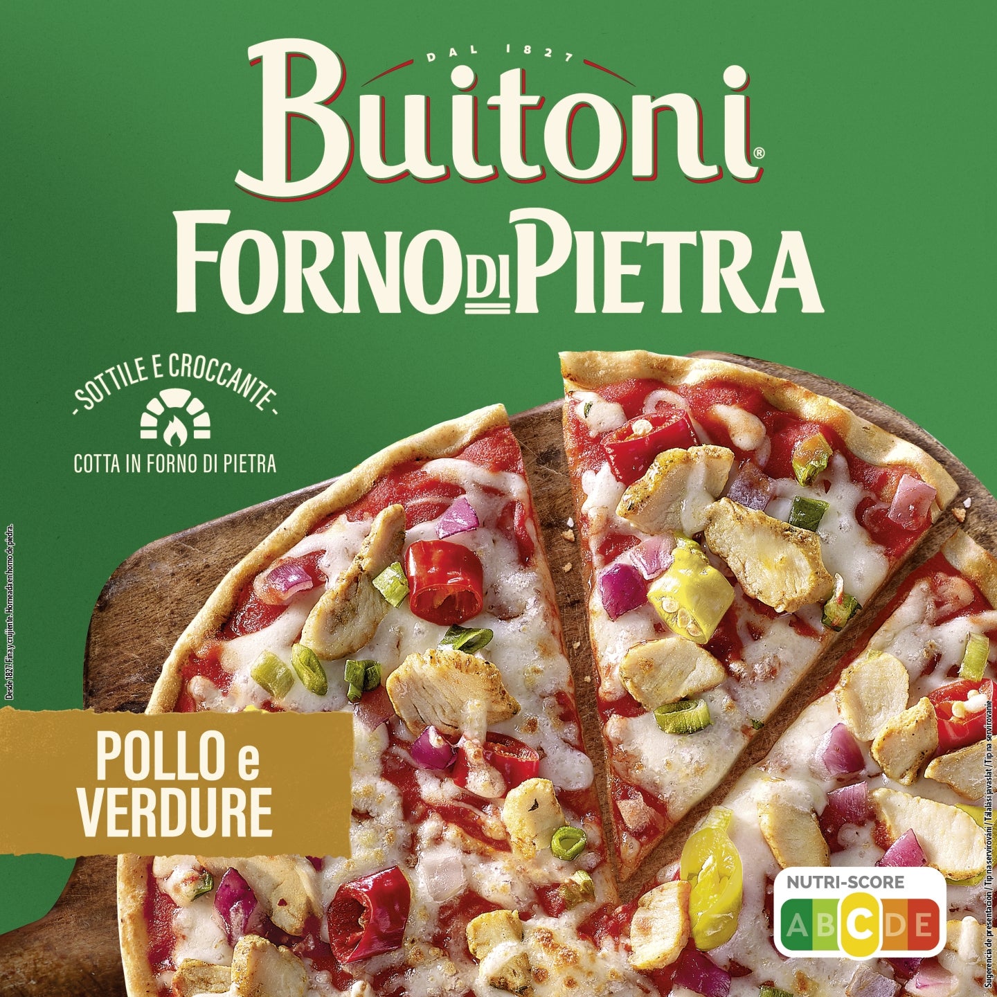 Pizza Pollo Verdure
