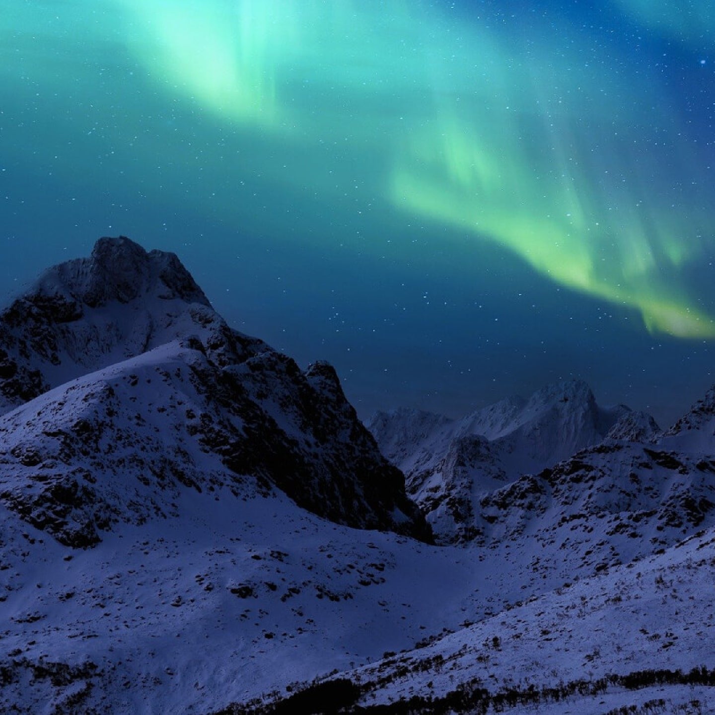 image northern lights